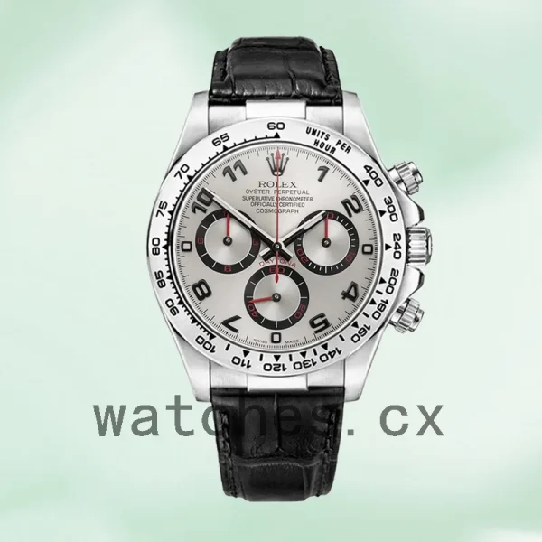 Rolex Daytona 116519-0103 Men's 40mm Silver Dial - Image 2
