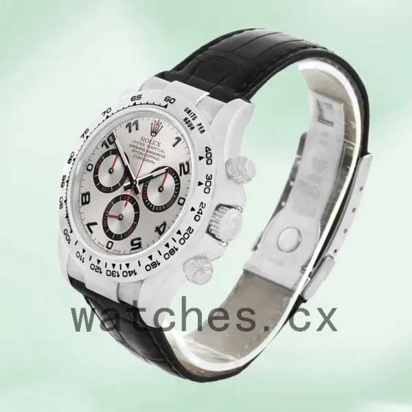 Rolex Daytona 116519-0103 Men's 40mm Silver Dial - Image 3