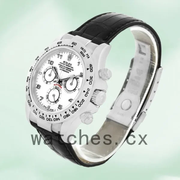 Rolex Daytona Men's 40mm 116519 Automatic White Dial - Image 3