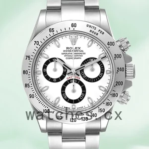 Rolex Daytona Men's 116520 40mm White Dial Automatic