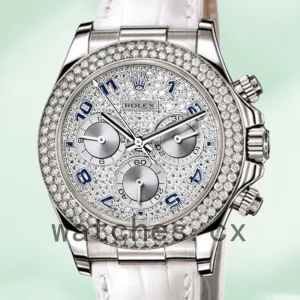 Rolex Daytona 40mm 116589 Men's Leather Strap