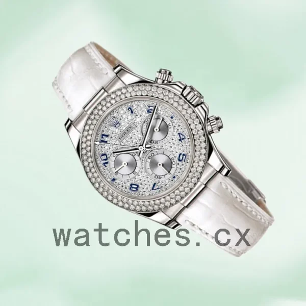 Rolex Daytona 40mm 116589 Men's Leather Strap - Image 3
