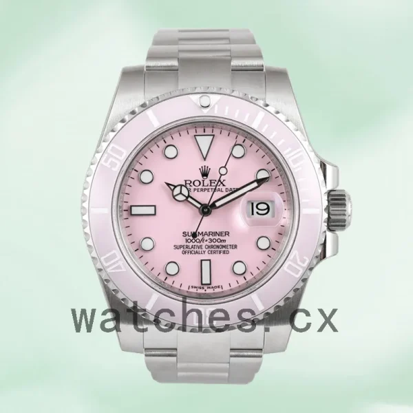 Rolex Submariner Men's 40mm 116610 Pink Dial - Image 2