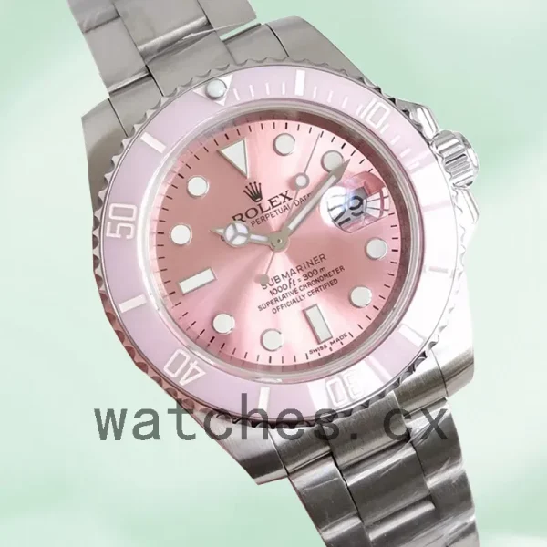 Rolex Submariner Men's 40mm 116610 Pink Dial - Image 3
