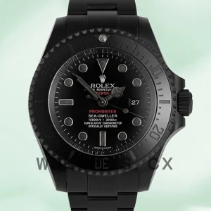 Rolex Sea-Dweller 116660 44mm Men's Oyster Bracelet Black Dial
