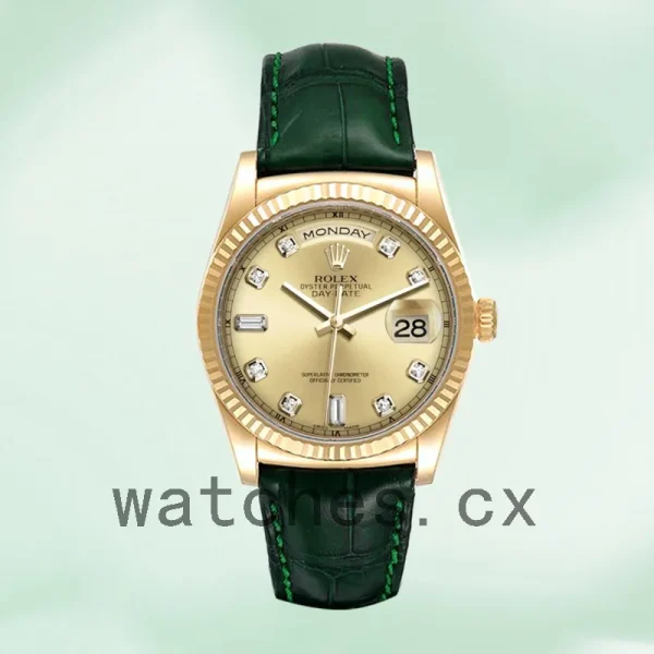 Rolex Day-Date m118138-0148 36mm Men's Champagne Dial - Image 2