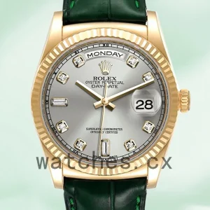Rolex Day-Date m118138-0135 36mm Men's Grey Dial