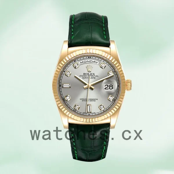 Rolex Day-Date m118138-0135 36mm Men's Grey Dial - Image 2
