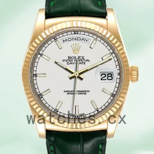 Rolex Day-Date m118138-0123 Men's 36mm Gold-tone Automatic