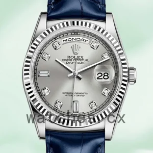 Rolex Day-Date 36mm Men's m118139-0081 Silver-tone