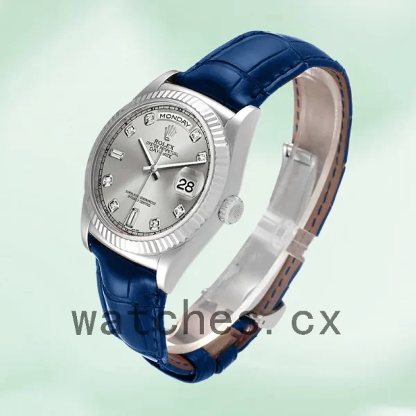 Rolex Day-Date 36mm Men's m118139-0081 Silver-tone - Image 3
