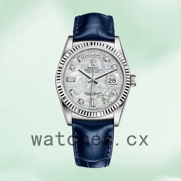 Rolex Day-Date 36mm Men's m118139-0090 Silver-tone - Image 2