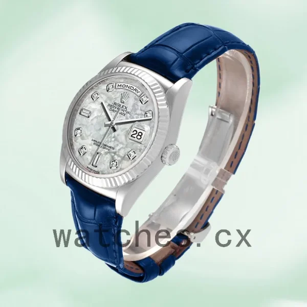 Rolex Day-Date 36mm Men's m118139-0090 Silver-tone - Image 3