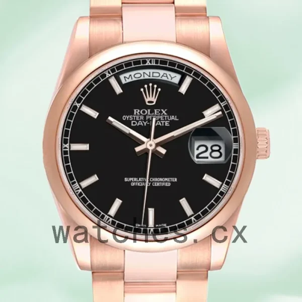 Rolex Day-Date 36mm Men's 118205 President Bracelet/Oyster Bracelet Automatic