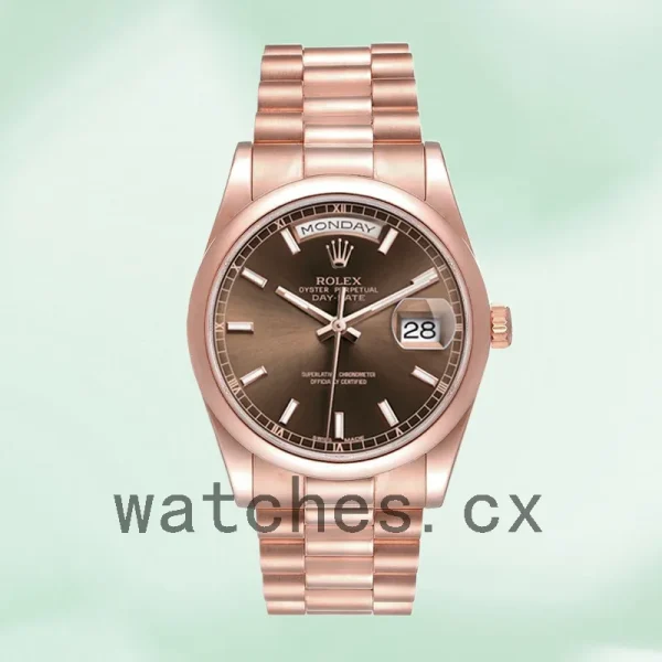 Rolex Day-Date 118205 36mm Men's President Bracelet/Oyster Bracelet - Image 5