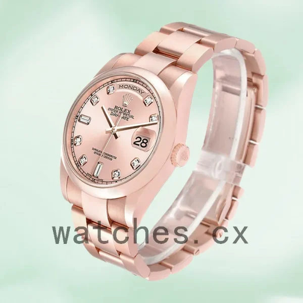 Rolex Day-Date 118205 Men's 36mm Rose Gold-tone - Image 3