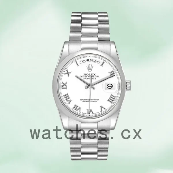 Rolex Day-Date 118206-0041 Men's 36mm President Bracelet - Image 2