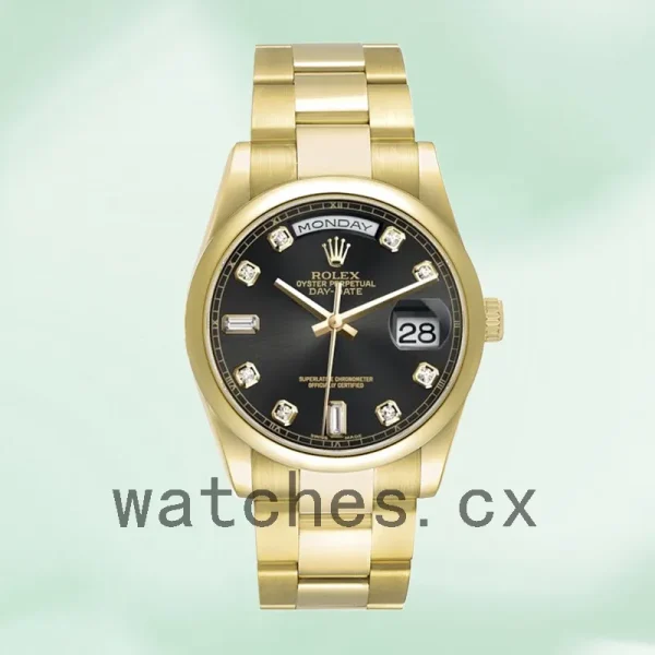 Rolex Day-Date 36mm 118208-83208 Men's Gold-tone - Image 5