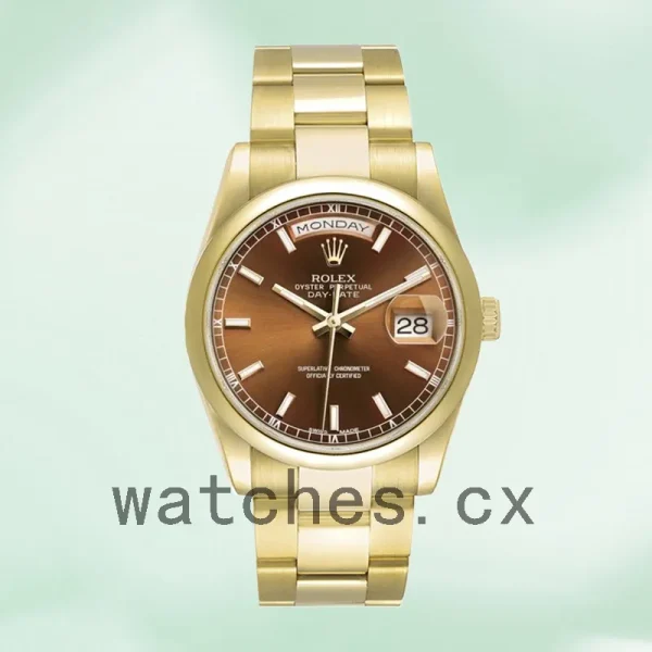Rolex Day-Date m118208-0343 36mm Men's Automatic Gold-tone - Image 2