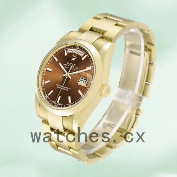 Rolex Day-Date m118208-0343 36mm Men's Automatic Gold-tone - Image 3