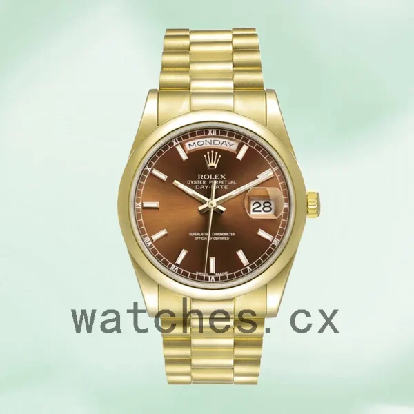 Rolex Day-Date m118208-0343 36mm Men's Automatic Gold-tone - Image 5