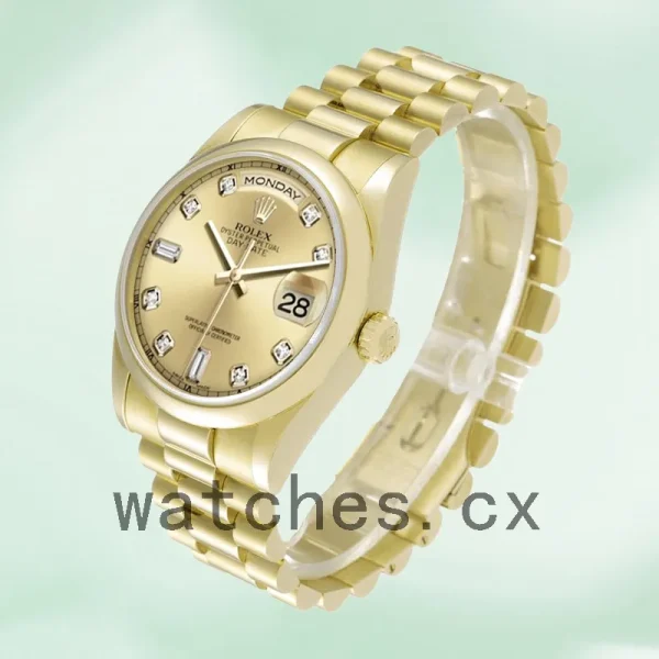 Rolex Day-Date 118208 36mm Men's President Bracelet/Oyster Bracelet - Image 3