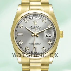 Rolex Day-Date 36mm 118208 Men's President Bracelet/Oyster Bracelet