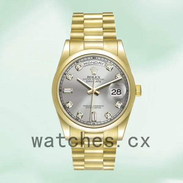 Rolex Day-Date 36mm 118208 Men's President Bracelet/Oyster Bracelet - Image 2