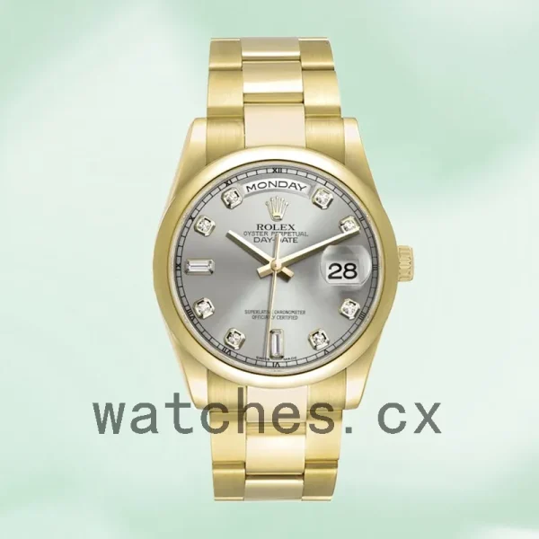 Rolex Day-Date 36mm 118208 Men's President Bracelet/Oyster Bracelet - Image 5