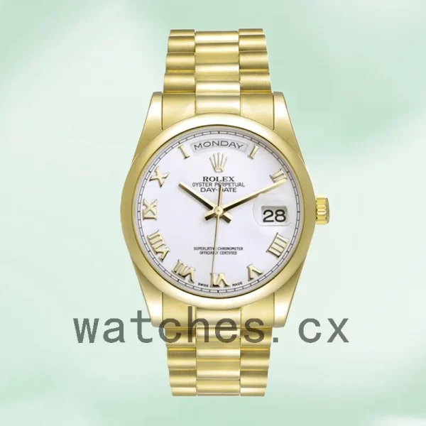 Rolex Day-Date 36mm Men's 118208-73208 President Bracelet/Oyster Bracelet - Image 5