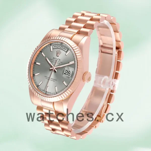 Rolex Day-Date 36mm 118235 Men's President Bracelet Rose Gold-tone - Image 3