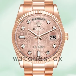 Rolex Day-Date 36mm Men's 118235-0006 Rose Gold-tone President Bracelet
