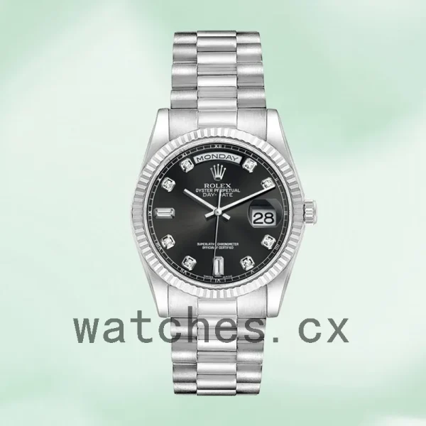 Rolex Day-Date 118239 Men's 36mm President Bracelet/Oyster Bracelet - Image 5