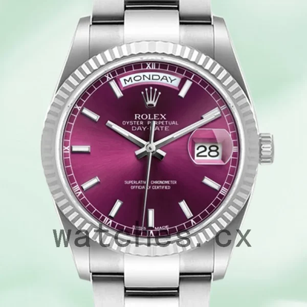 Rolex Day-Date m118239-0304 36mm Men's Automatic Silver-tone