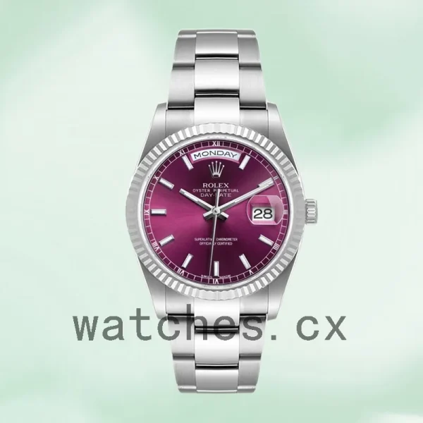 Rolex Day-Date m118239-0304 36mm Men's Automatic Silver-tone - Image 2