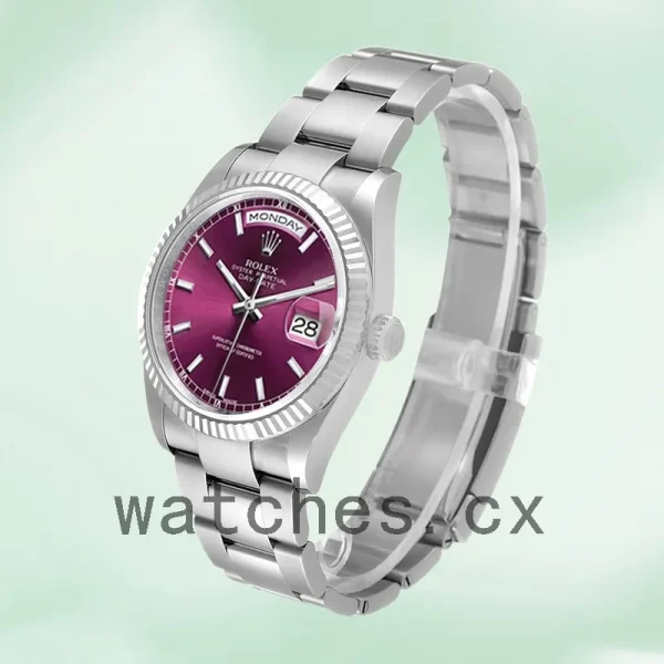 Rolex Day-Date m118239-0304 36mm Men's Automatic Silver-tone - Image 3