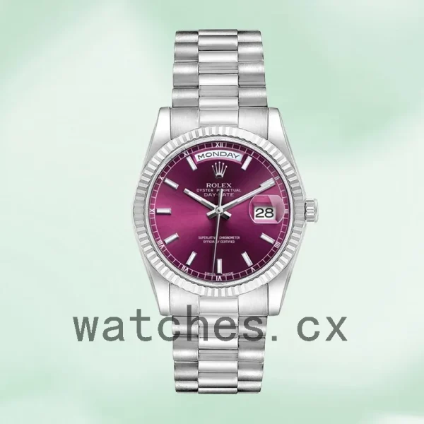 Rolex Day-Date m118239-0304 36mm Men's Automatic Silver-tone - Image 5