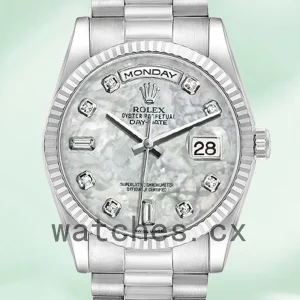 Rolex Day-Date 36mm Men's 118239-0080 Automatic Mother of Pearl Dial