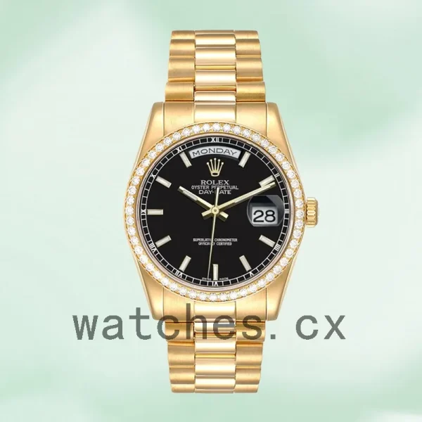 Rolex Day-Date 36mm m118348-0208 Men's Gold-tone Automatic - Image 2