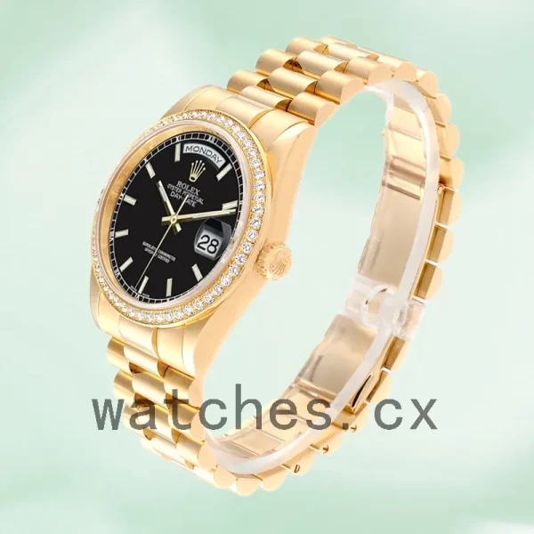 Rolex Day-Date 36mm m118348-0208 Men's Gold-tone Automatic - Image 3