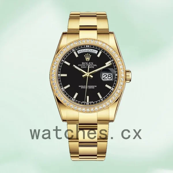 Rolex Day-Date 36mm m118348-0208 Men's Gold-tone Automatic - Image 5