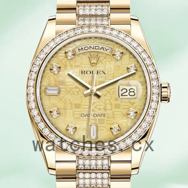 Rolex Day-Date 36mm Men's m118348-0090 Automatic