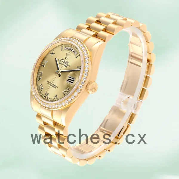 Rolex Day-Date 36mm 118348-0147 Men's Automatic Gold-tone - Image 3