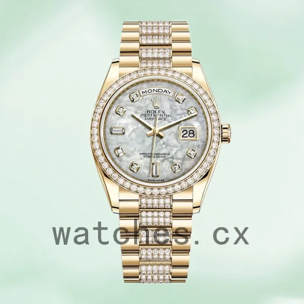 Rolex Day-Date m118348-0061 Men's 36mm Automatic Gold-tone - Image 2