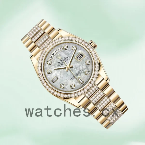 Rolex Day-Date m118348-0061 Men's 36mm Automatic Gold-tone - Image 3