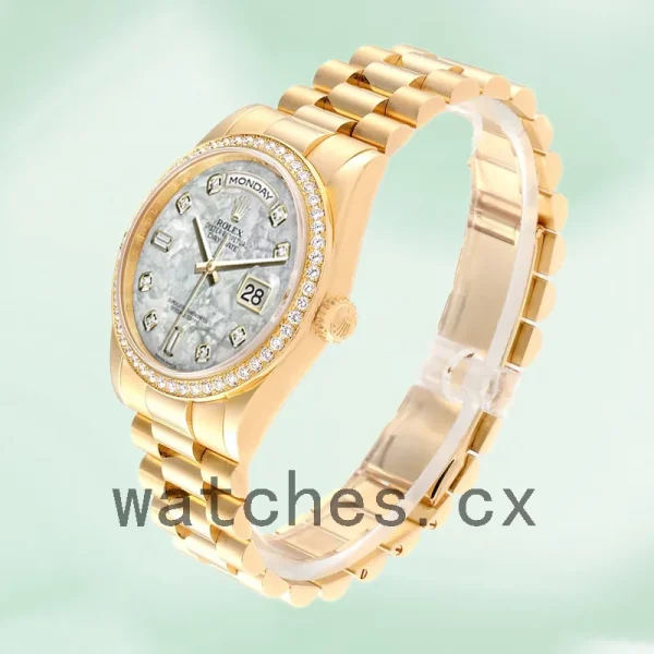 Rolex Day-Date 36mm Men's m118348-0100 Oyster Bracelet/President Bracelet - Image 3