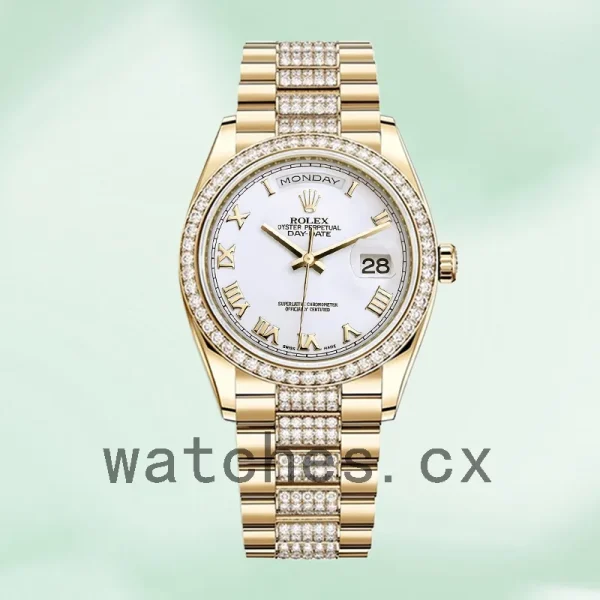Rolex Day-Date 36mm Men's m118348-0151 Automatic President Bracelet - Image 2