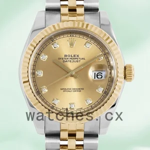 Rolex Datejust 41mm Men's m126333-0012 Jubilee Bracelet Champagne Dial