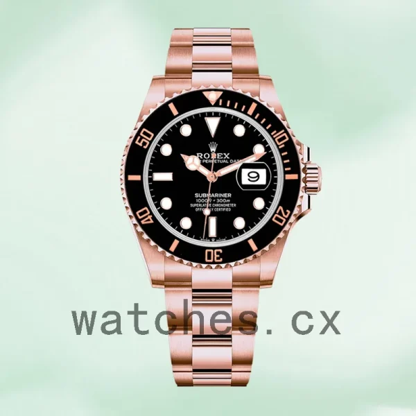 Rolex Submariner Men's 41mm 126605 Oyster Bracelet Black Dial - Image 2