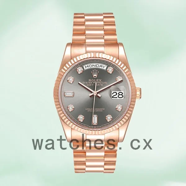Rolex Day-Date 36mm m128235-0050 Men's Rose Gold-tone - Image 2